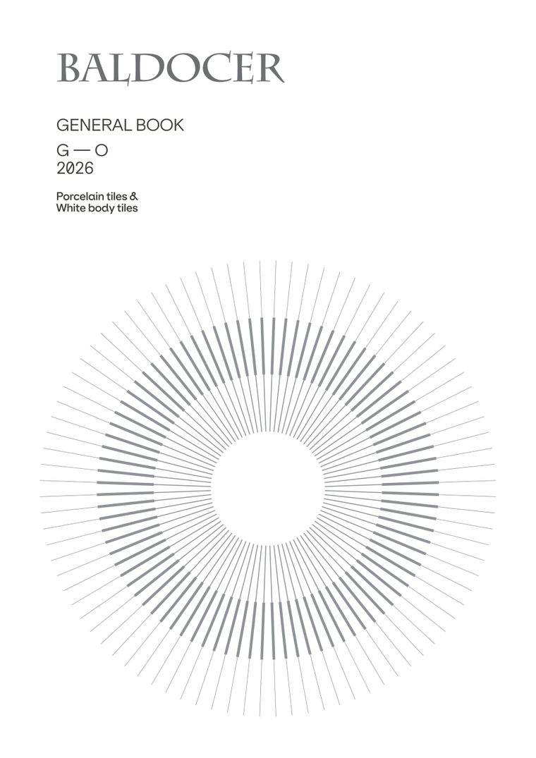 Capa do catálogo Baldocer G–O