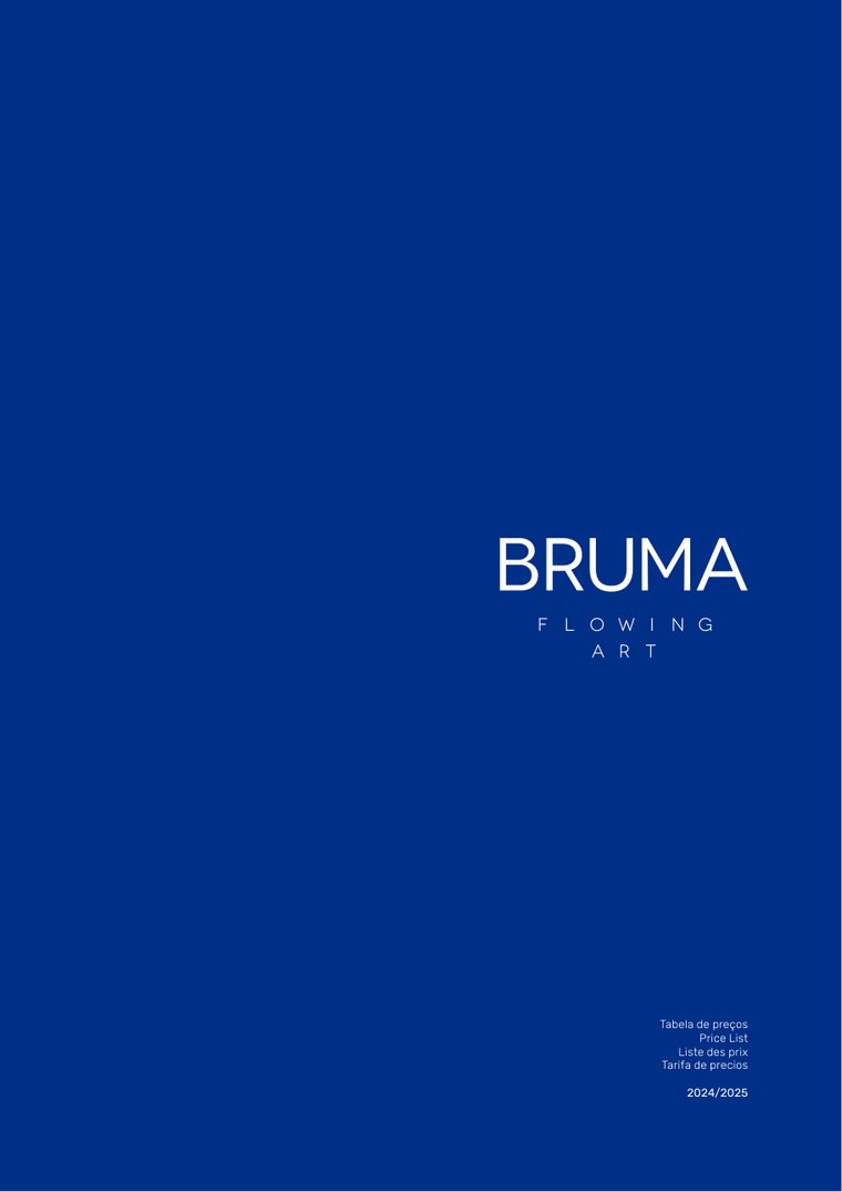 Capa do catálogo Bruma