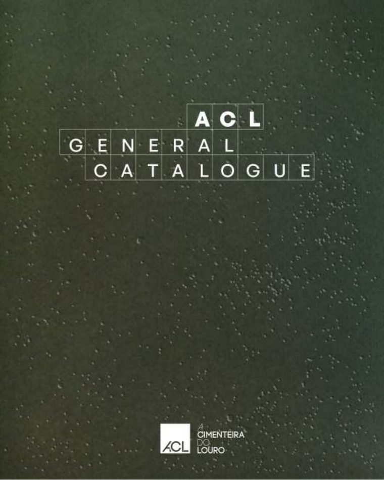 Capa do catálogo Cimenteira do Louro